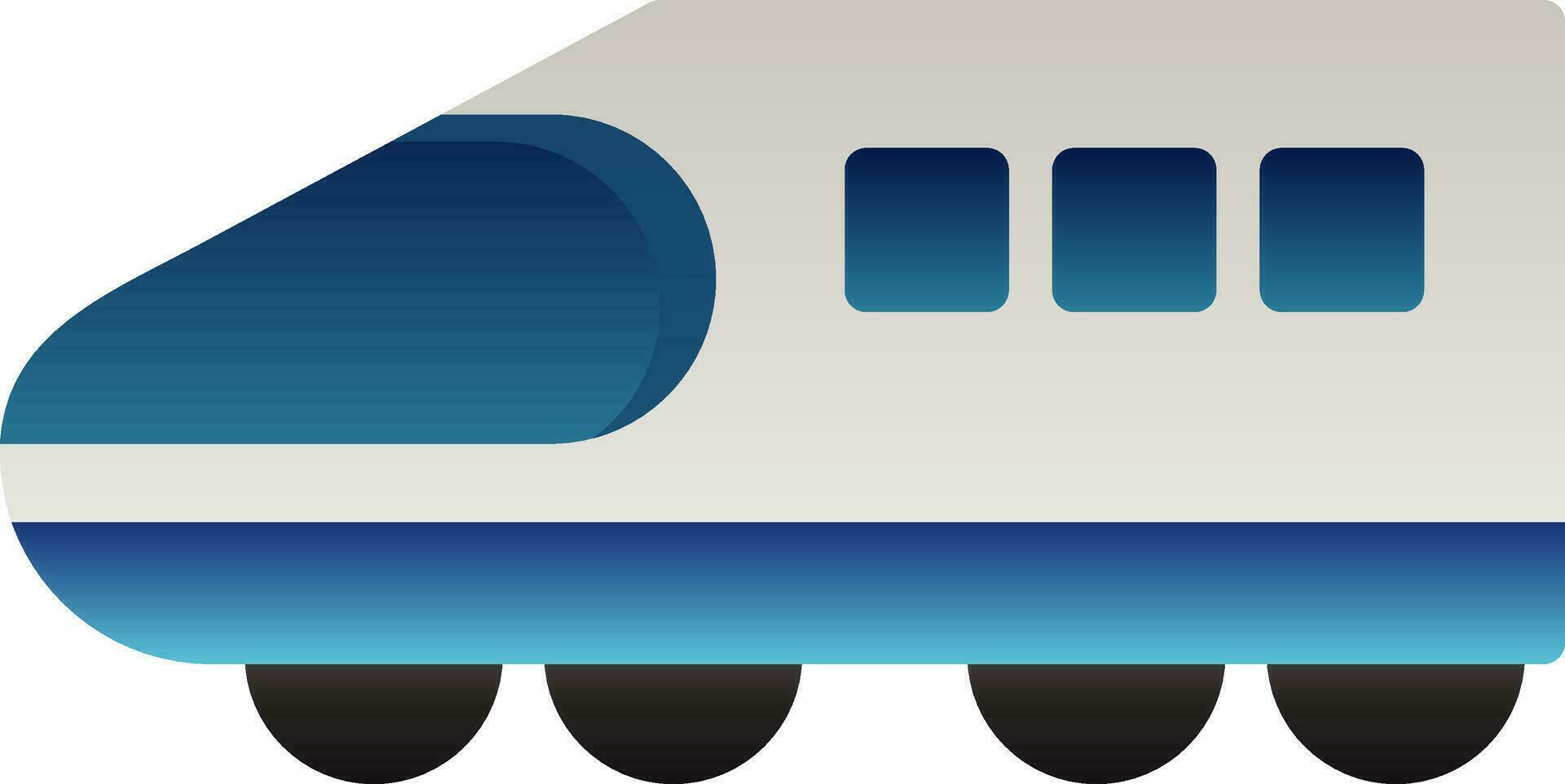 Shinkansen Vector Icon Design