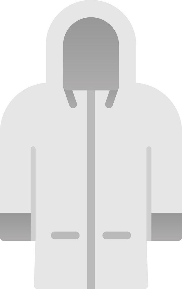 Raincoat Vector Icon Design