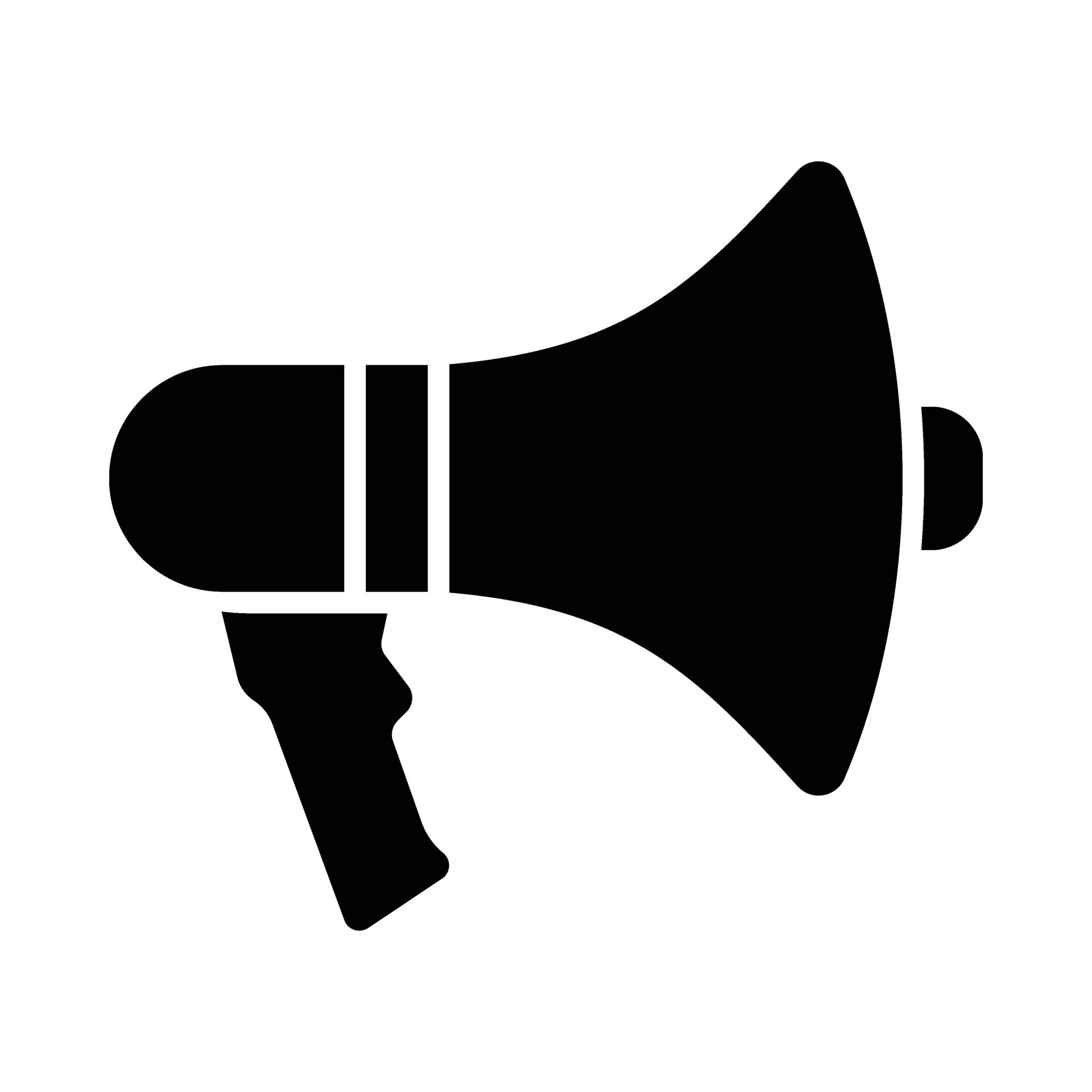 Announcement Vector Glyph Icon For Personal And Commercial Use