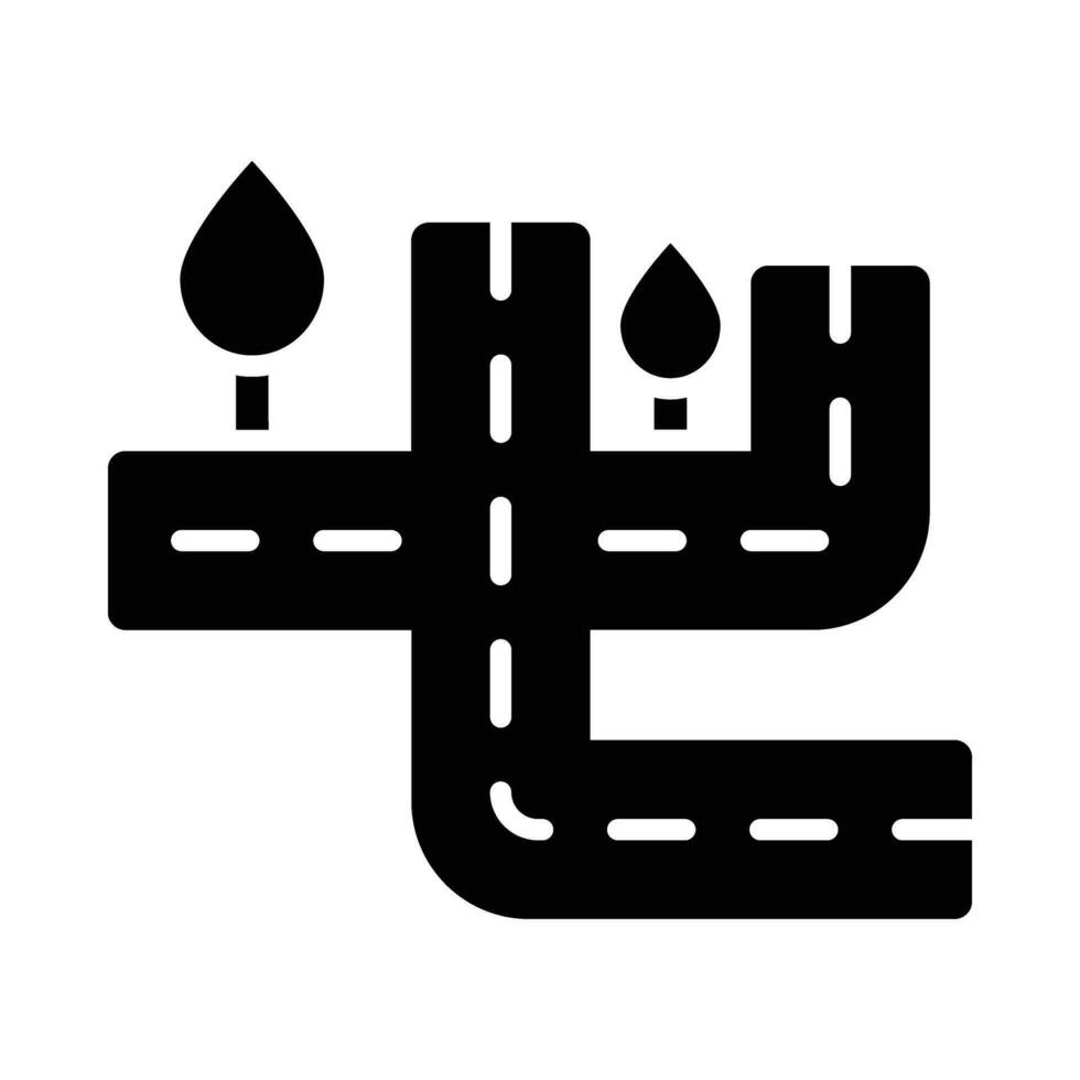 Street Vector Glyph Icon For Personal And Commercial Use.