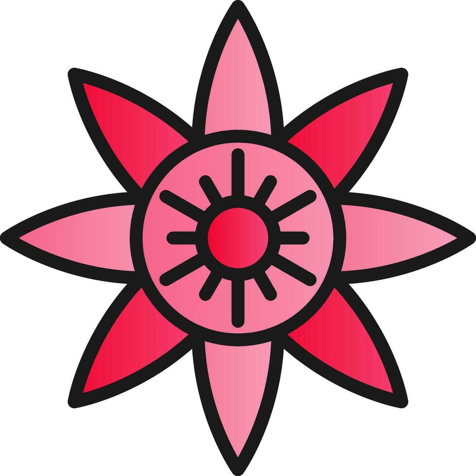 sakura vector icono diseño