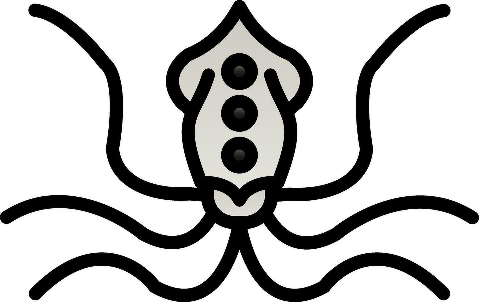 Squid Vector Icon Design