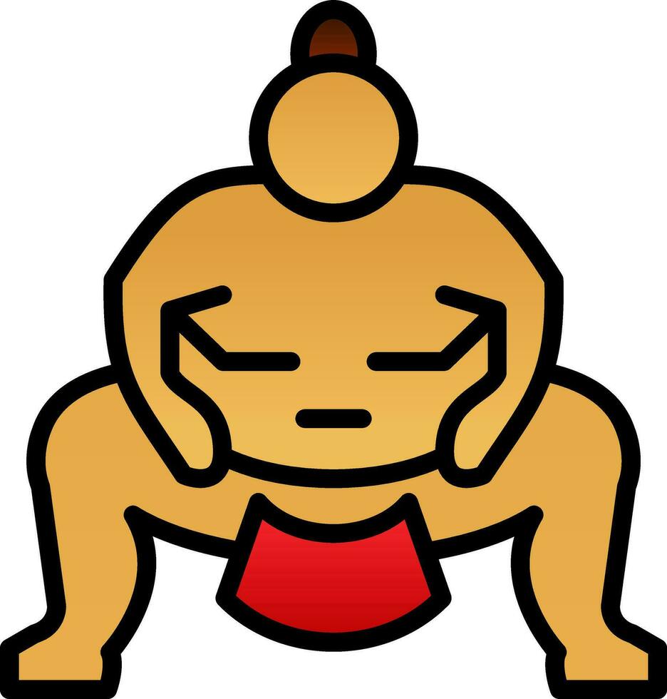 Sumo Vector Icon Design