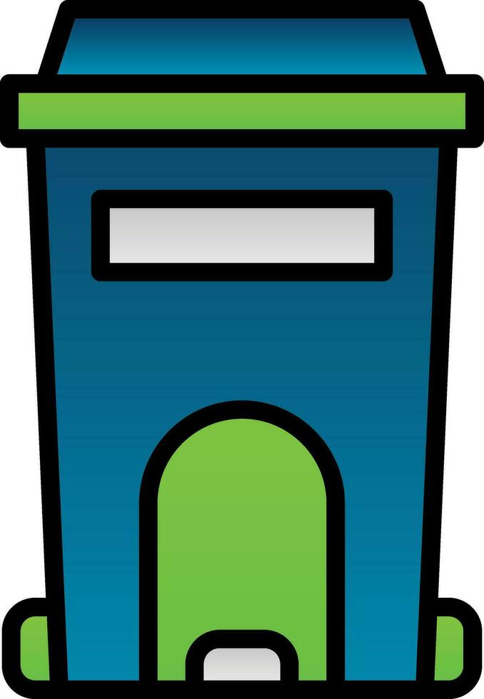 Bin Vector Icon Design