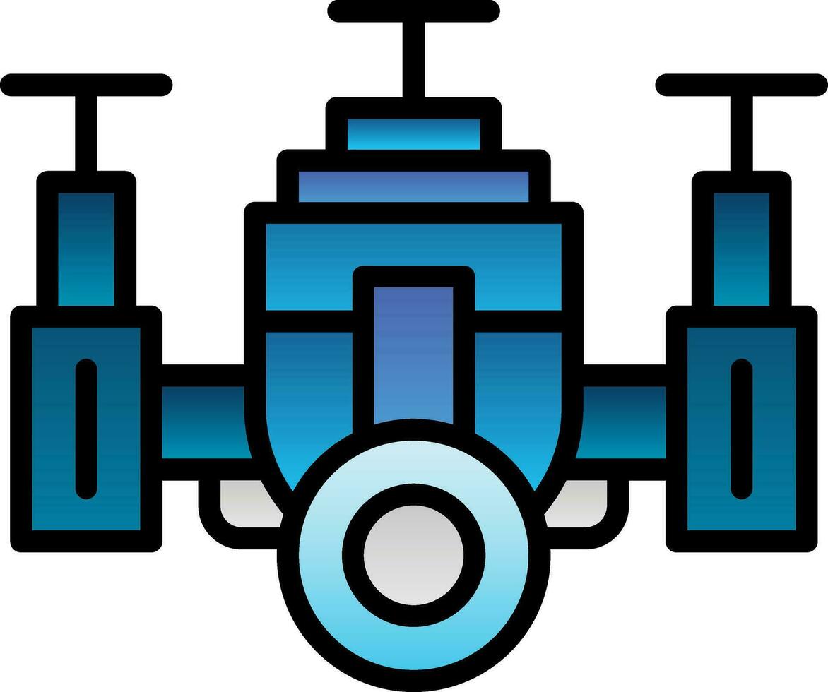 Drone Vector Icon Design