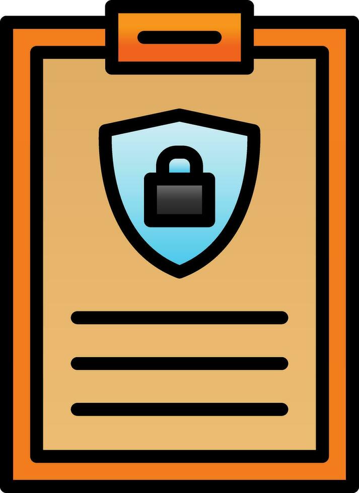 Privacy policy Vector Icon Design