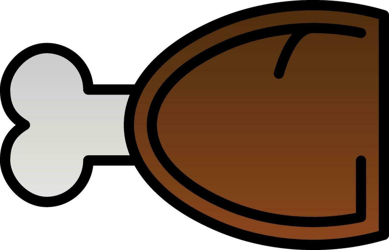 am leg Vector Icon Design