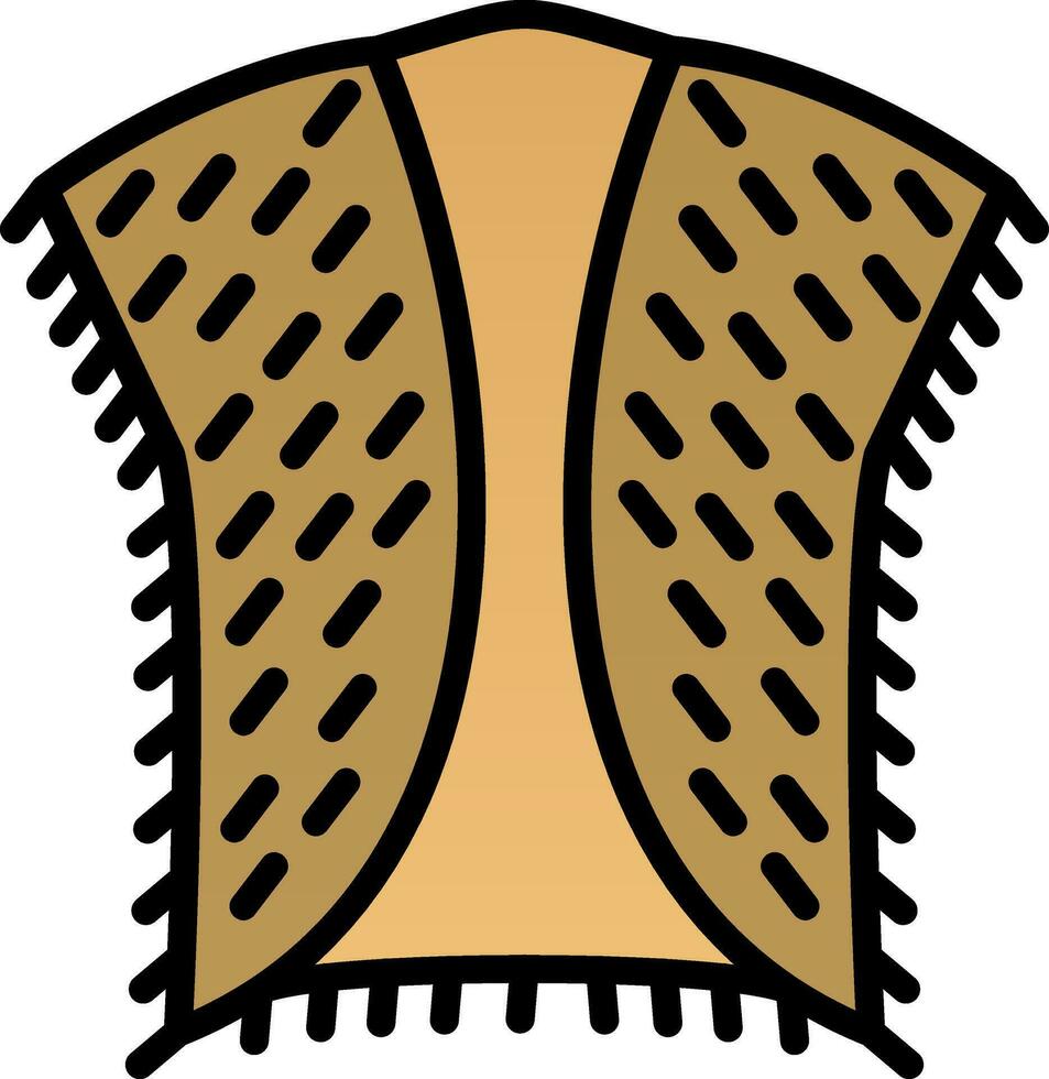 Coat Vector Icon Design