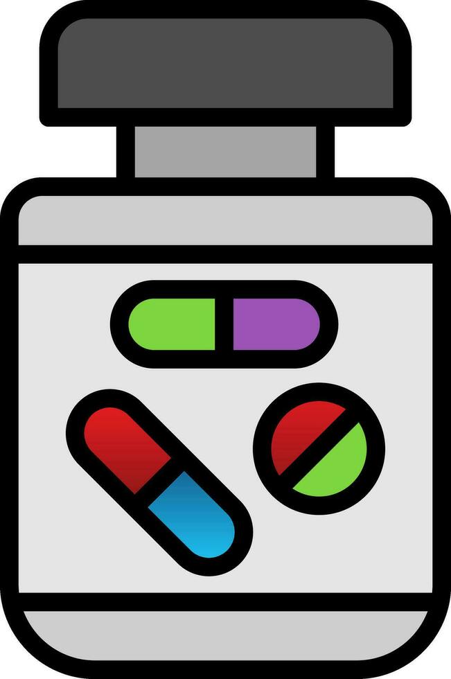 Pills Vector Icon Design