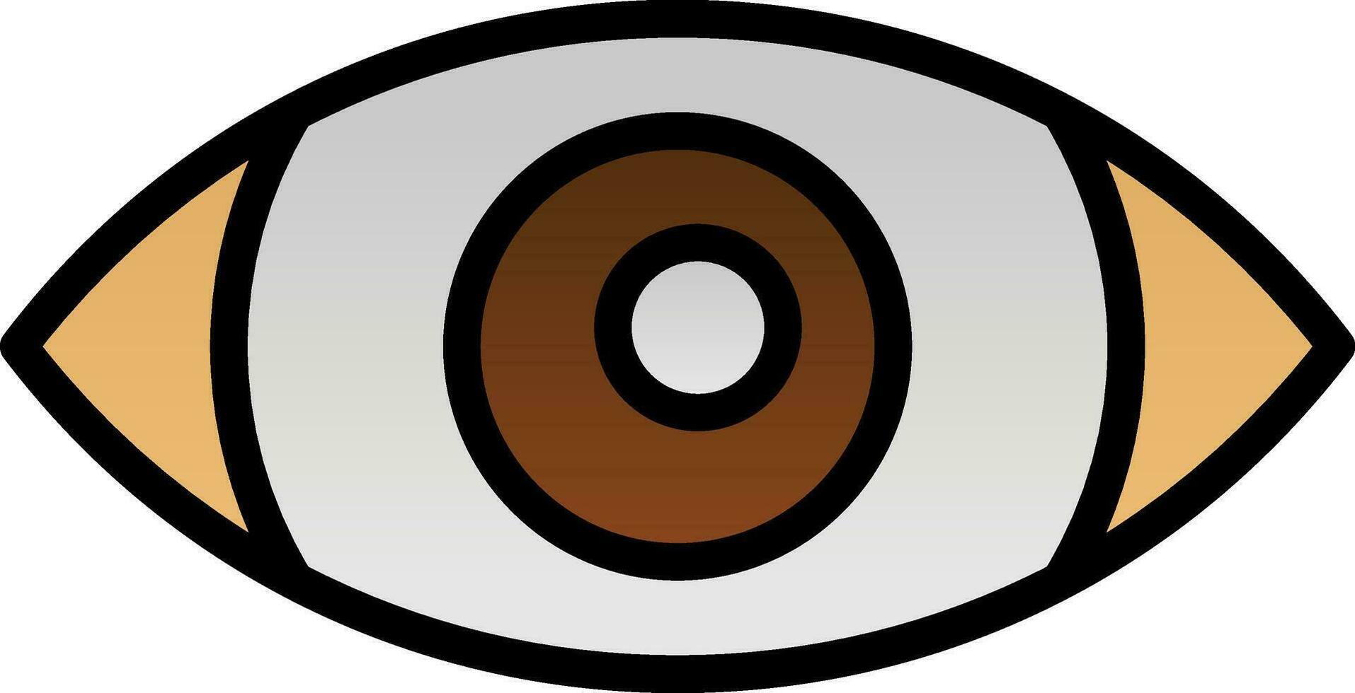 diseño de icono de vector de ojo