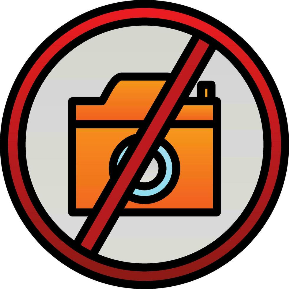 No fotos vector icono diseño