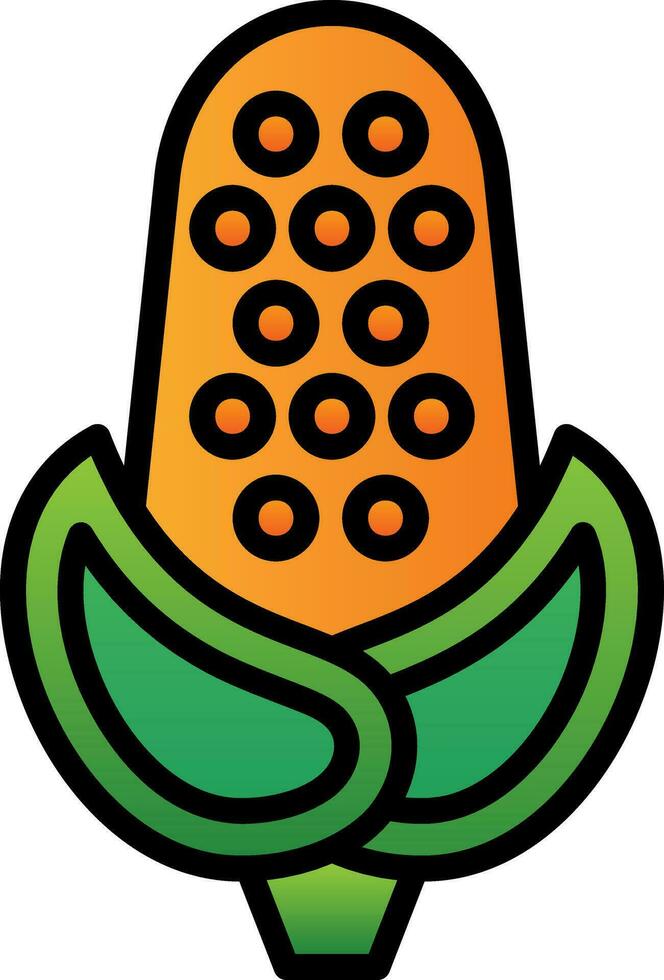 Corn Vector Icon Design