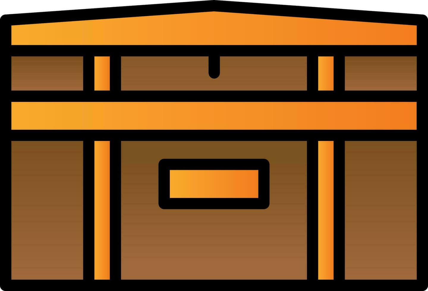 Trunk Vector Icon Design