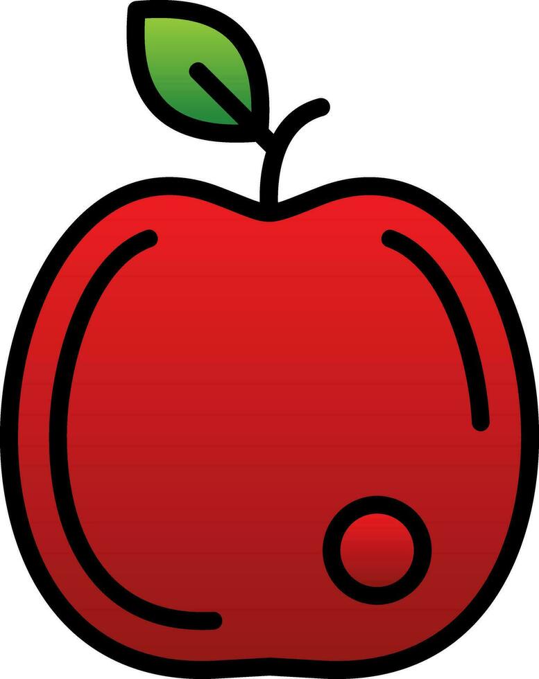 Apple Vector Icon Design