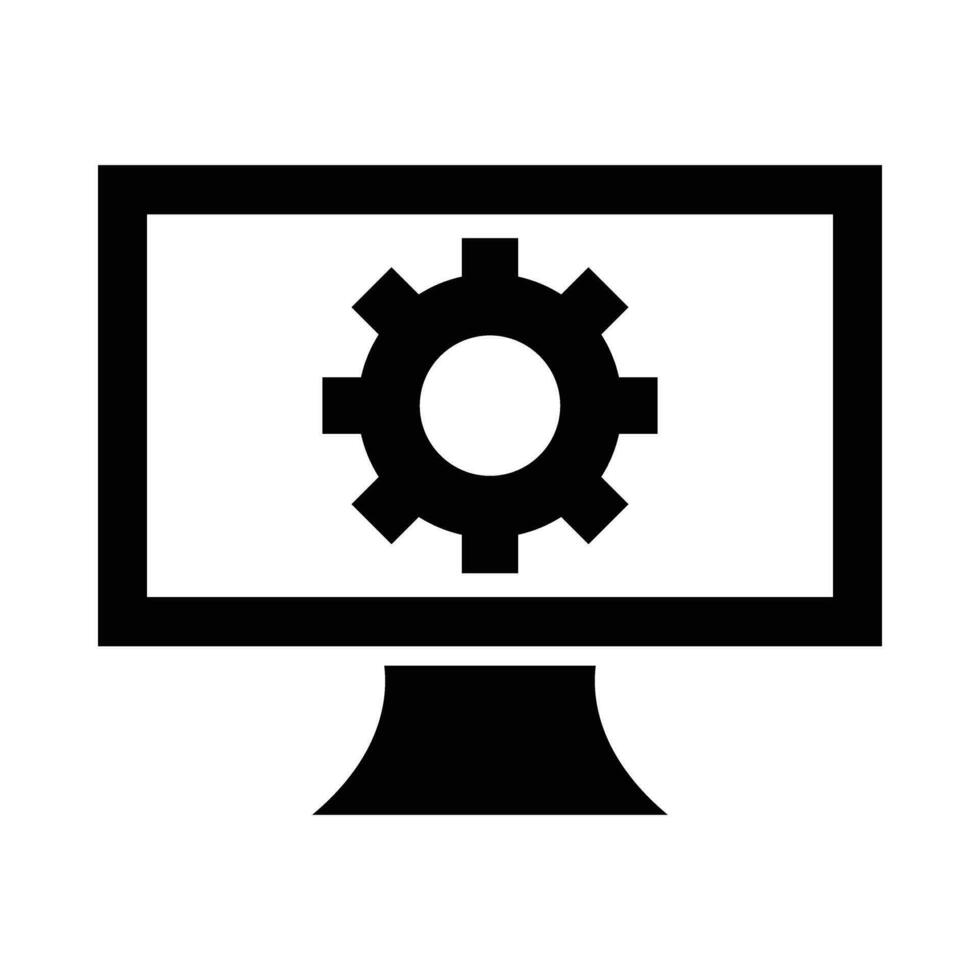 Web Setting Vector Glyph Icon For Personal And Commercial Use.