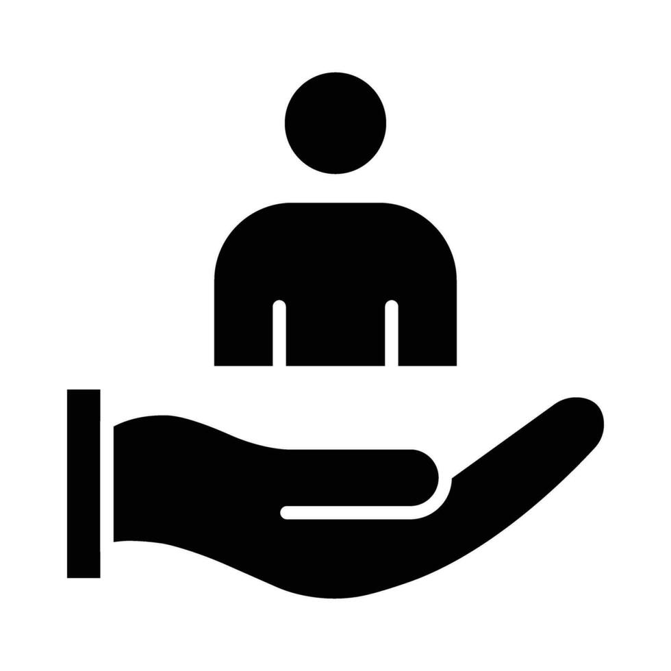 Customer Vector Glyph Icon For Personal And Commercial Use.