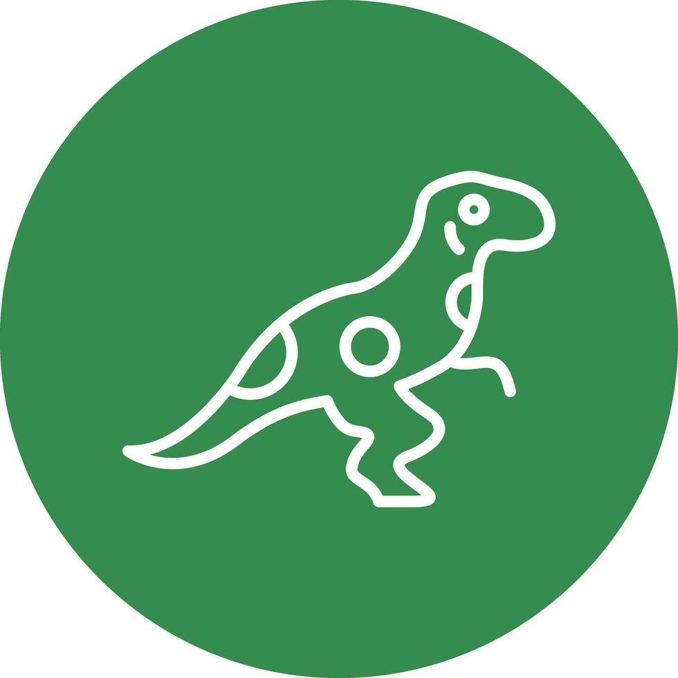 Dinosaur Vector Icon Design