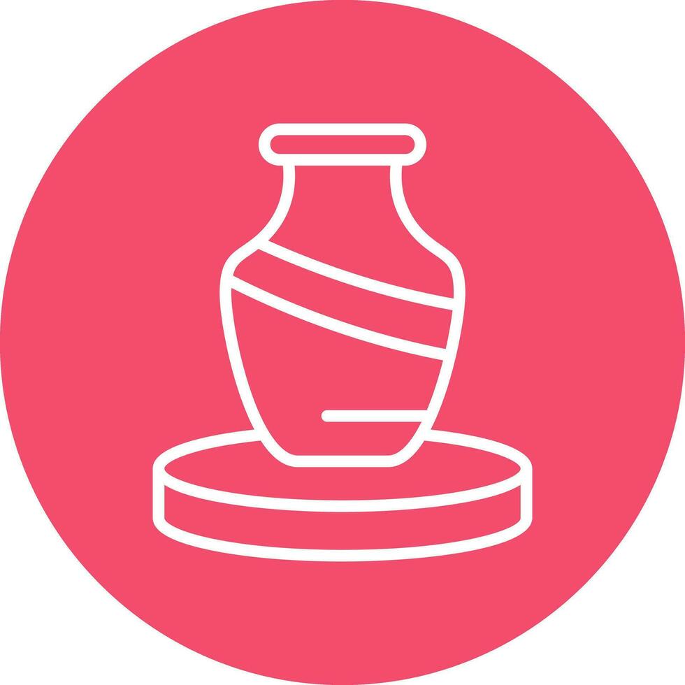 Pottery Vector Icon Design