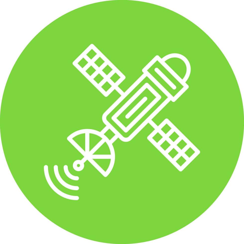 Space station Vector Icon Design