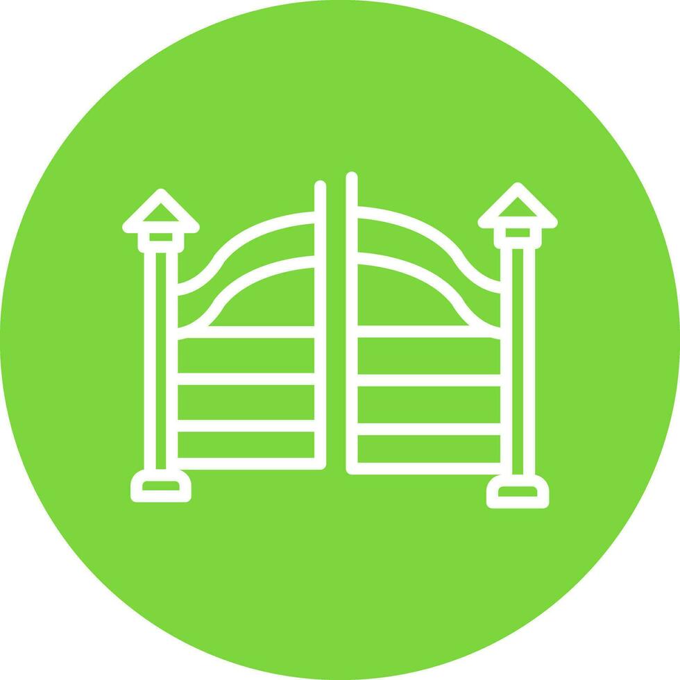 Gate Vector Icon Design