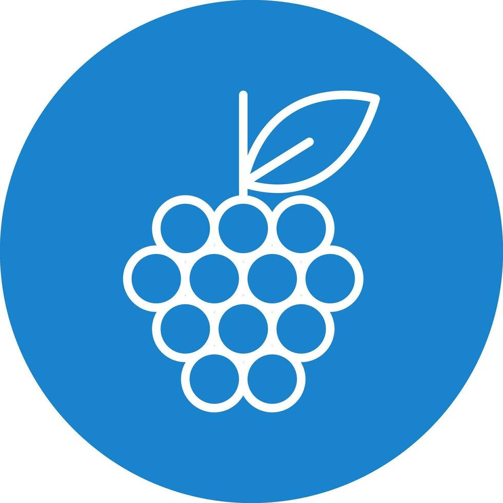 diseño de icono de vector de uvas