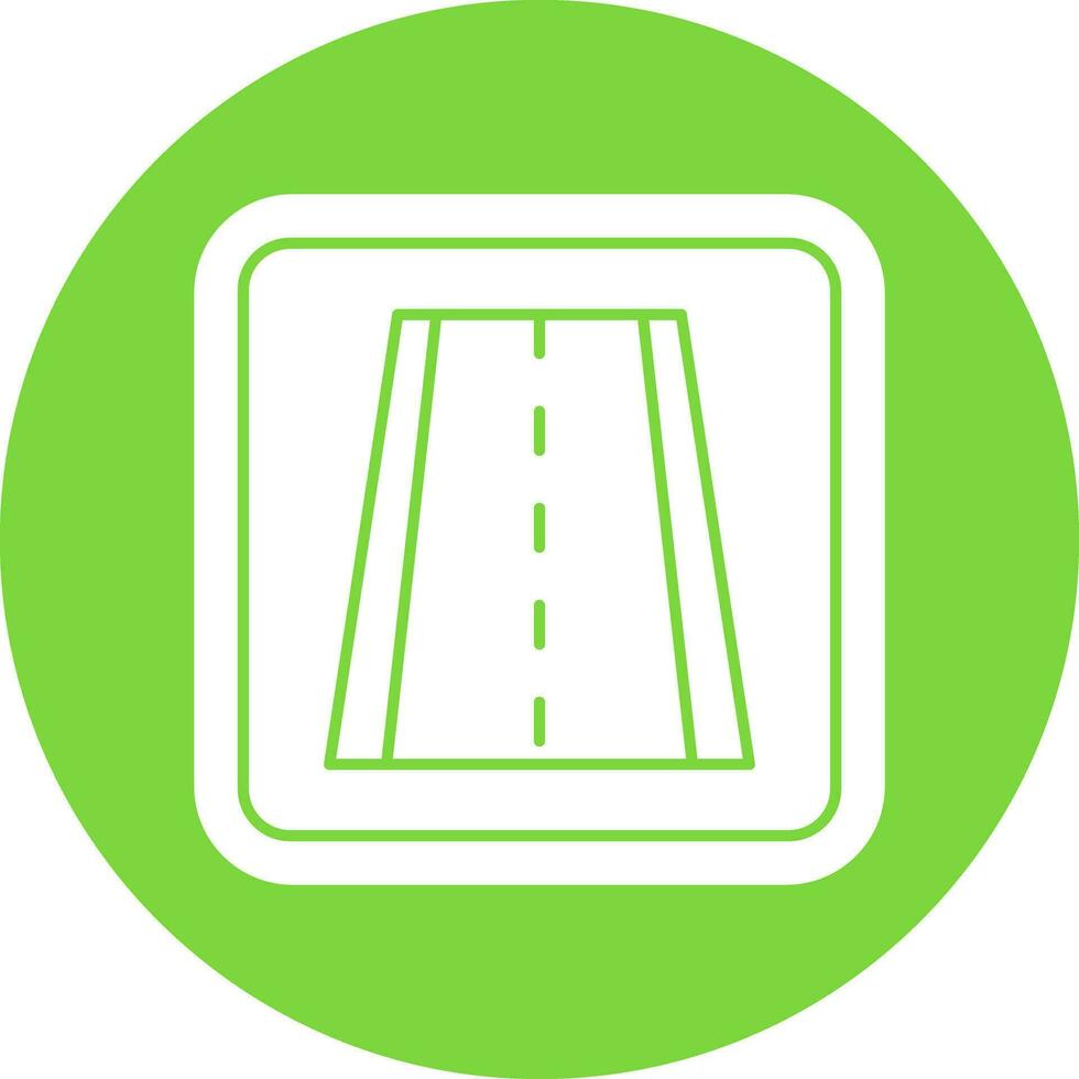 Motorway Vector Icon Design