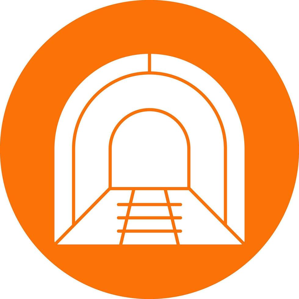 Tunnel Vector Icon Design