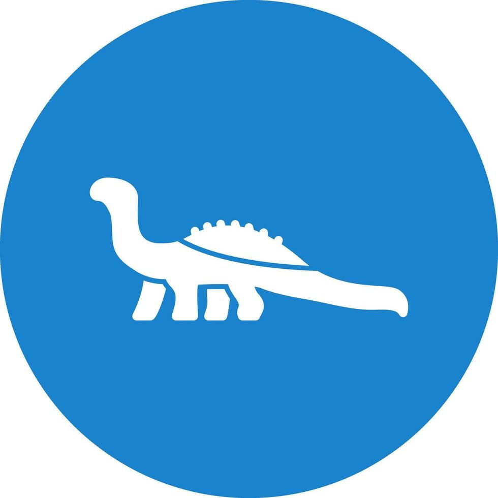 Diplodocus Vector Icon Design
