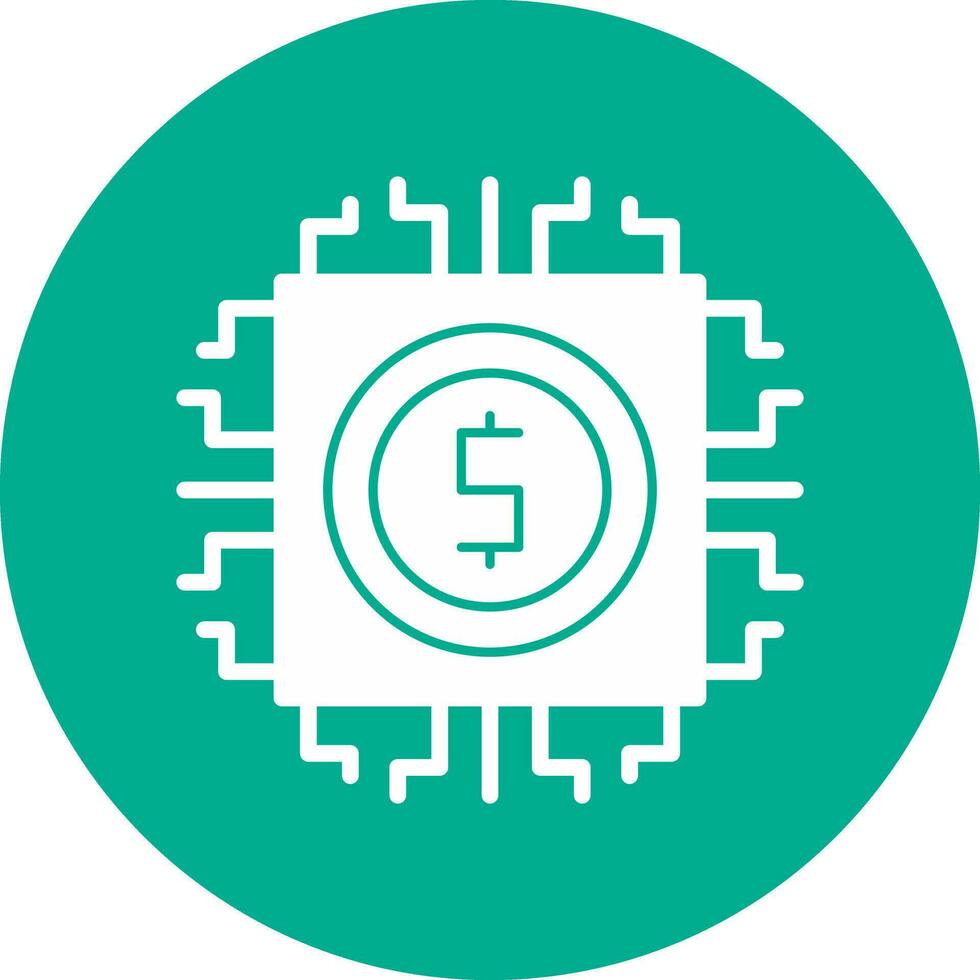 Digital currency Vector Icon Design
