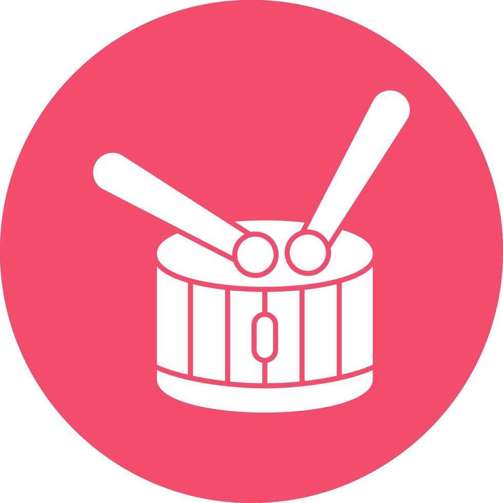 Drum Vector Icon Design