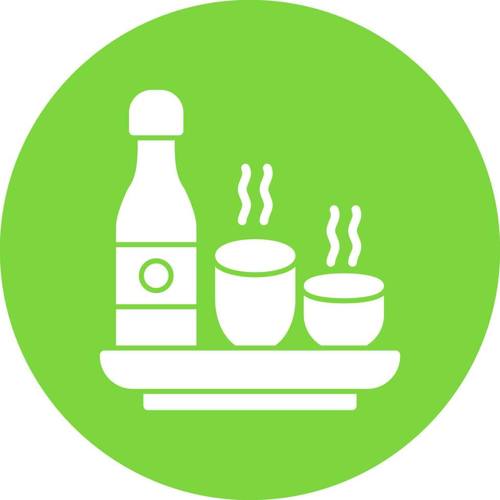 Sake Vector Icon Design