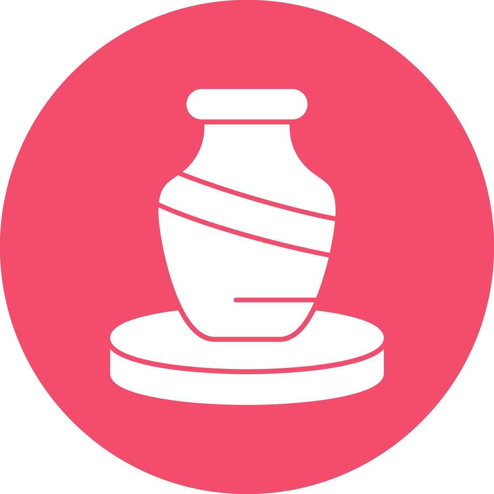 Pottery Vector Icon Design