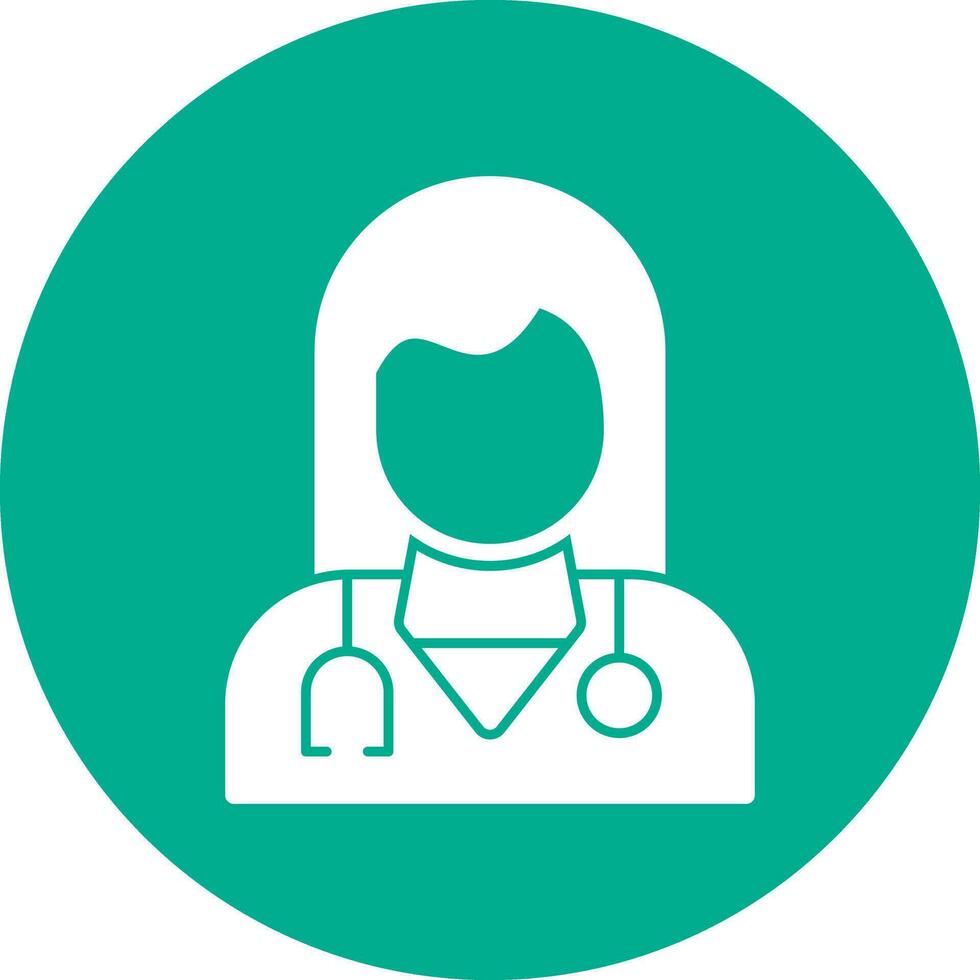 Nurse Vector Icon Design