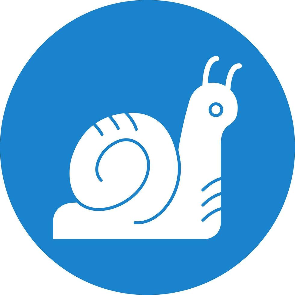 Snail Vector Icon Design