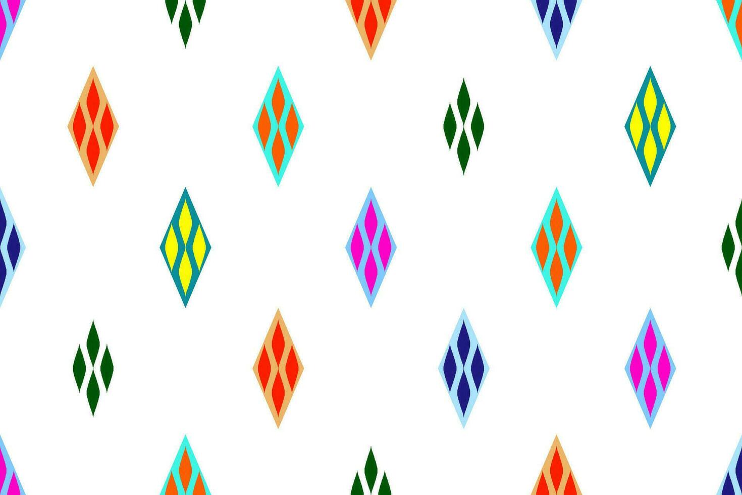 ethnic geometric seamless pattern. Geometric ethnic pattern can be used in fabric design for clothes, decorative paper, wrapping, textile, embroidery, illustration, vector, carpet vector