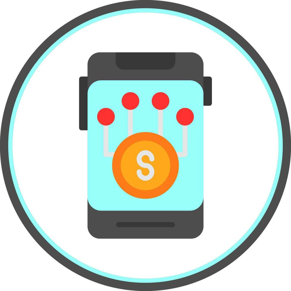 Digital Money Vector Icon Design