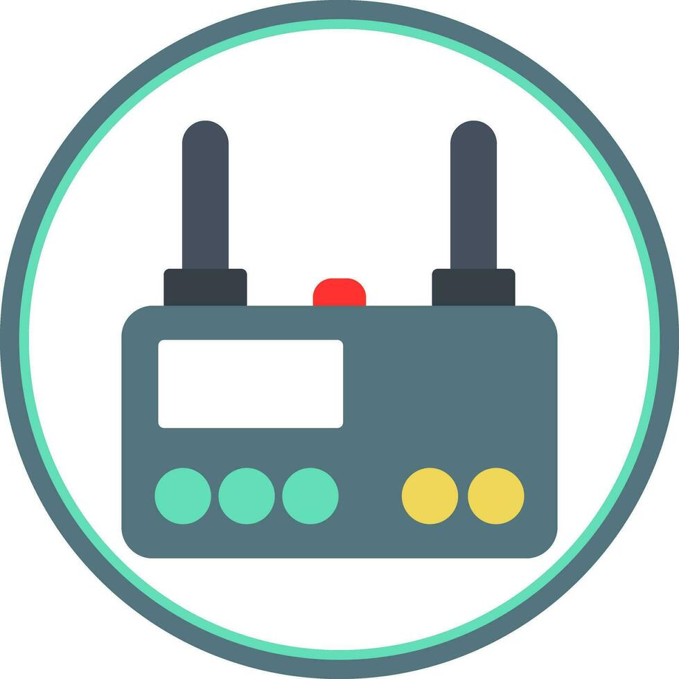 Wireless router Vector Icon Design