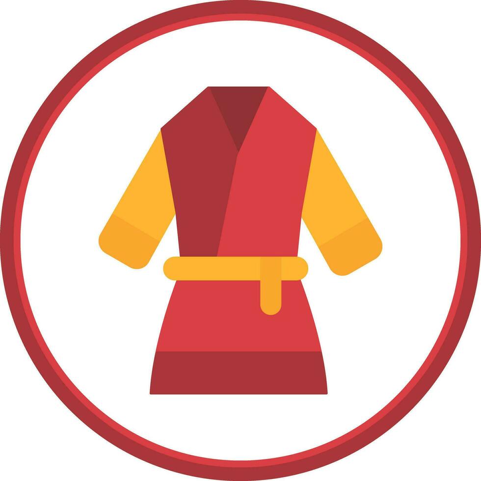 Kimono Vector Icon Design