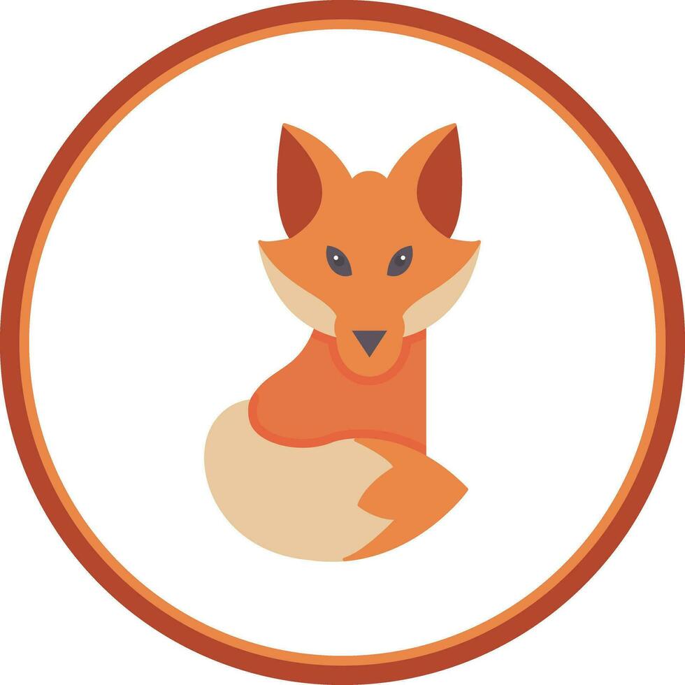 Fox Vector Icon Design