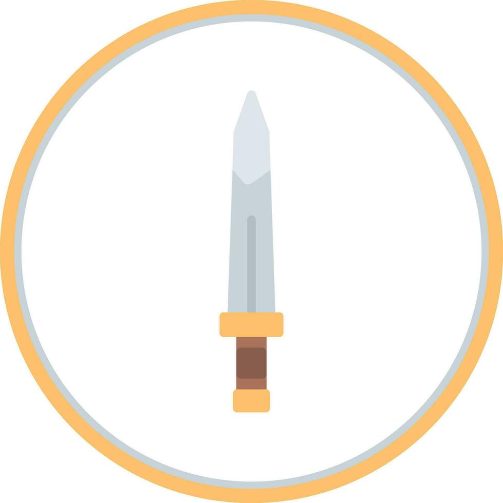 diseño de icono de vector de espada