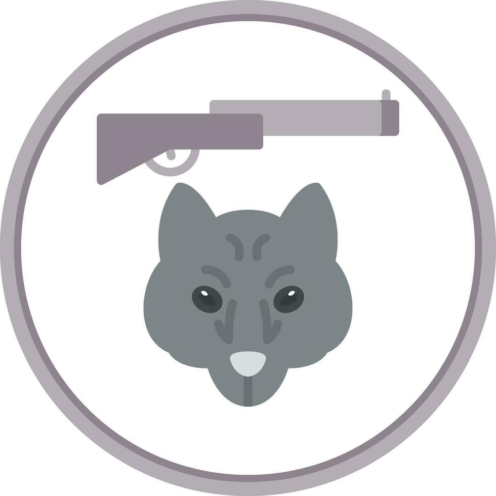 Hunt Vector Icon Design
