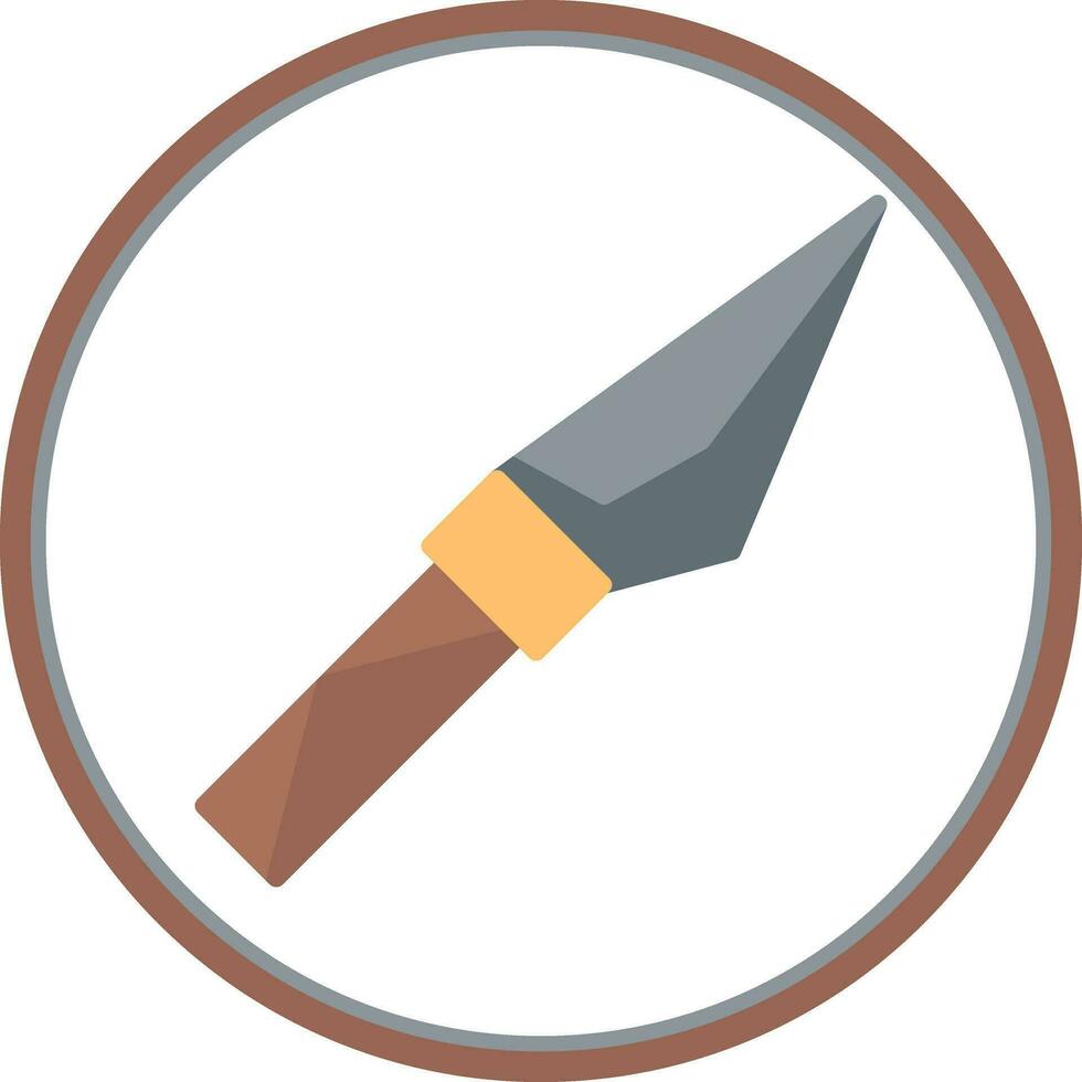 diseño de icono de vector de cuchillo