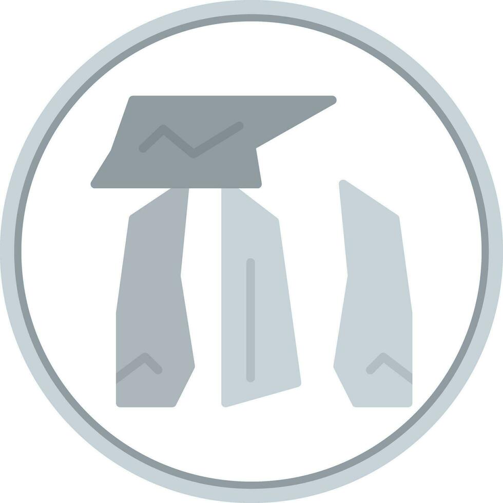 diseño de icono de vector de stonehenge