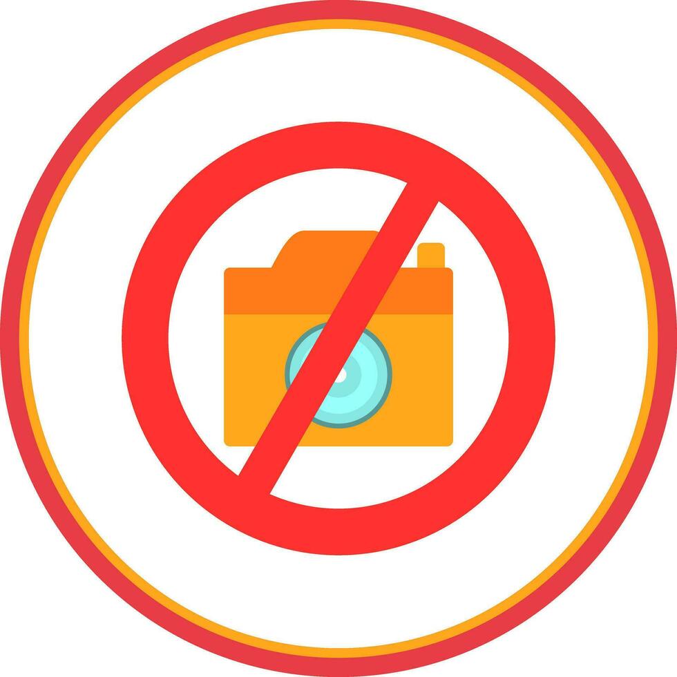 No Photos Vector Icon Design