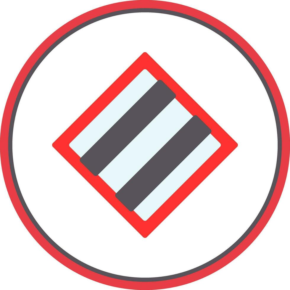End Of Priority Vector Icon Design