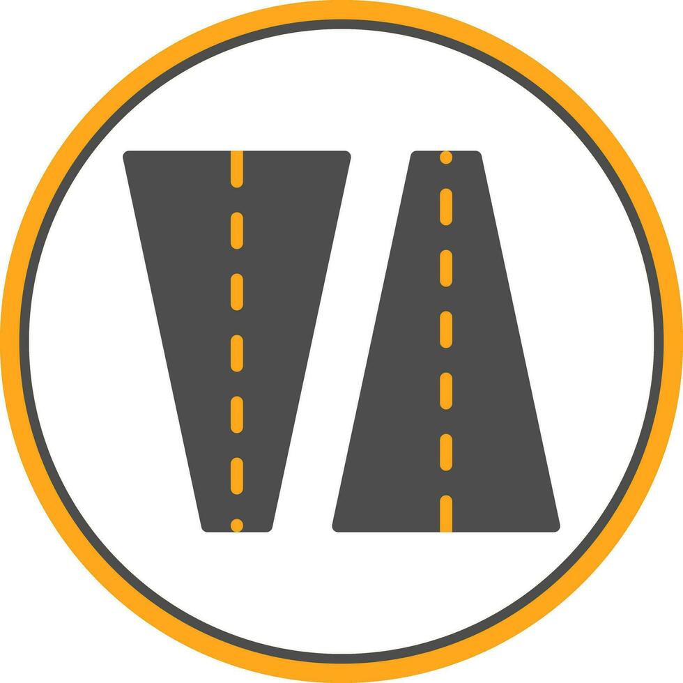 Road Vector Icon Design
