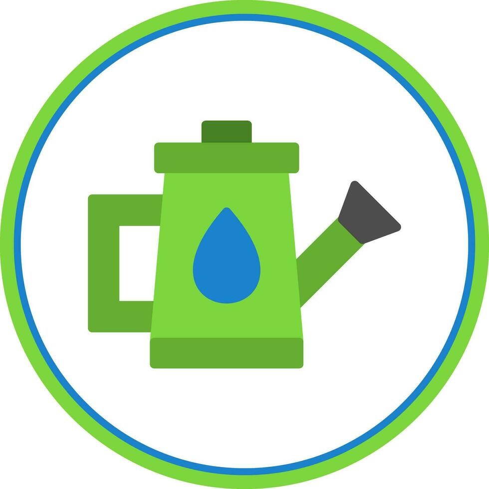 Watering Can Vector Icon Design
