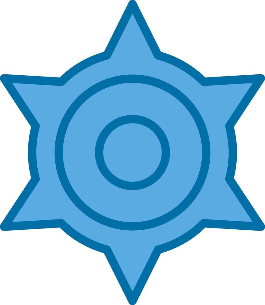 Shuriken Vector Icon Design
