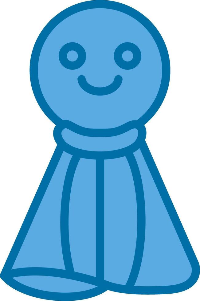 Teru teru bozu Vector Icon Design