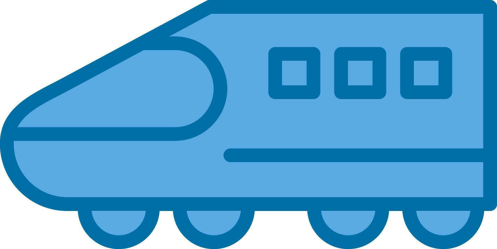 Shinkansen Vector Icon Design